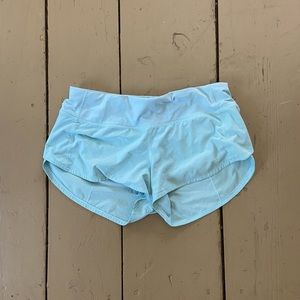 Lululemon Speed Up shorts
